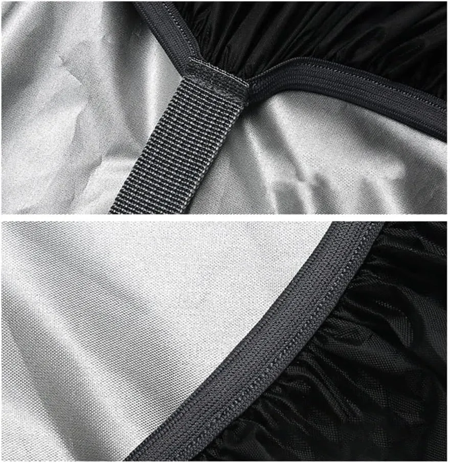 1pc 20-100L Adjustable Reflective Backpack Rain Cover Portable Waterproof Outdoor Accessories Camping Hiking Raincover