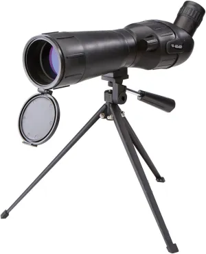 (20x to 40x to 60x) x 60mm Objective: 2 in. Ocular 2/3 in. Spotting Field Scope Monocular with Adjustable 42 in.Tripod and Carry Case Hunting Fishing Camping Hiking Optic Lens