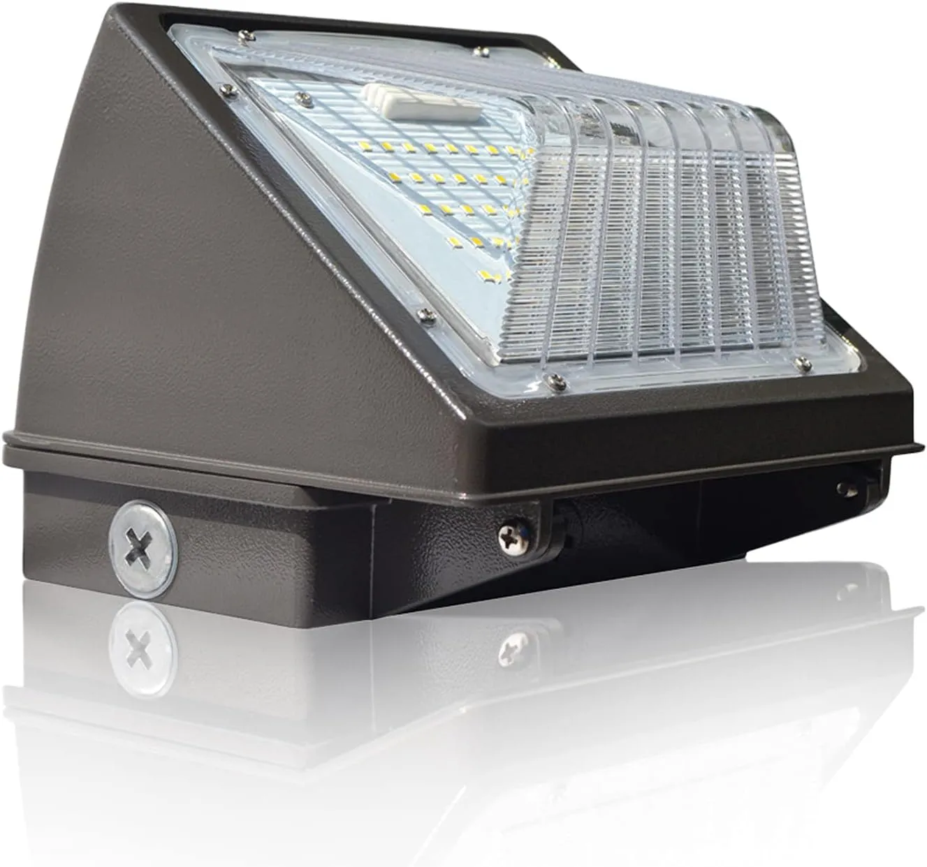 24W LED Wall Pack Light, Commercial and Industrial Outdoor Pathway Lighting, IP65 Waterproof LED Exterior Light, 3120 Lumens, 200-250W HPS/HID Replacement, 5000K Daylight A ETL & DLC Listed