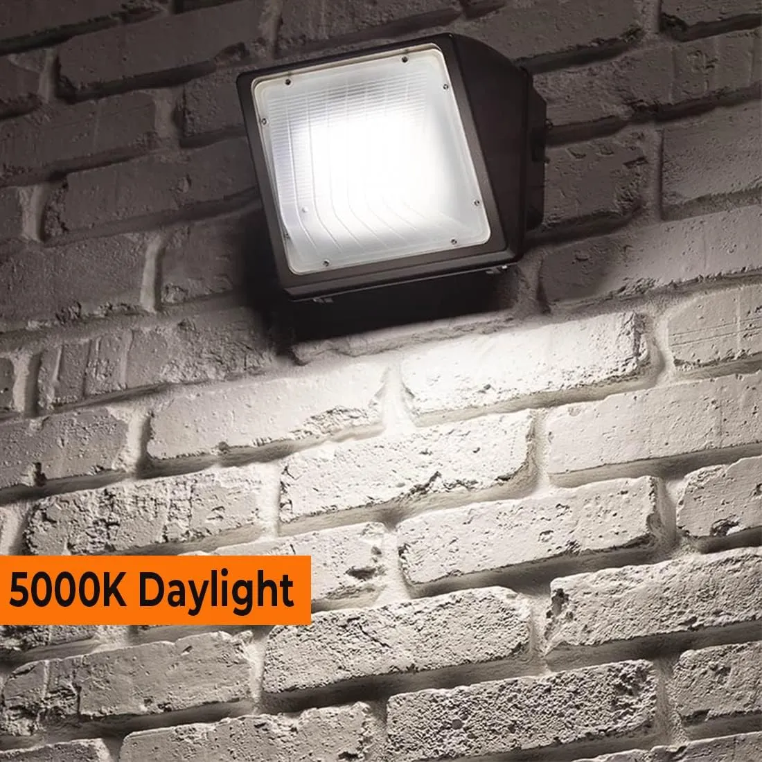 24W LED Wall Pack Light, Commercial and Industrial Outdoor Pathway Lighting, IP65 Waterproof LED Exterior Light, 3120 Lumens, 200-250W HPS/HID Replacement, 5000K Daylight A ETL & DLC Listed