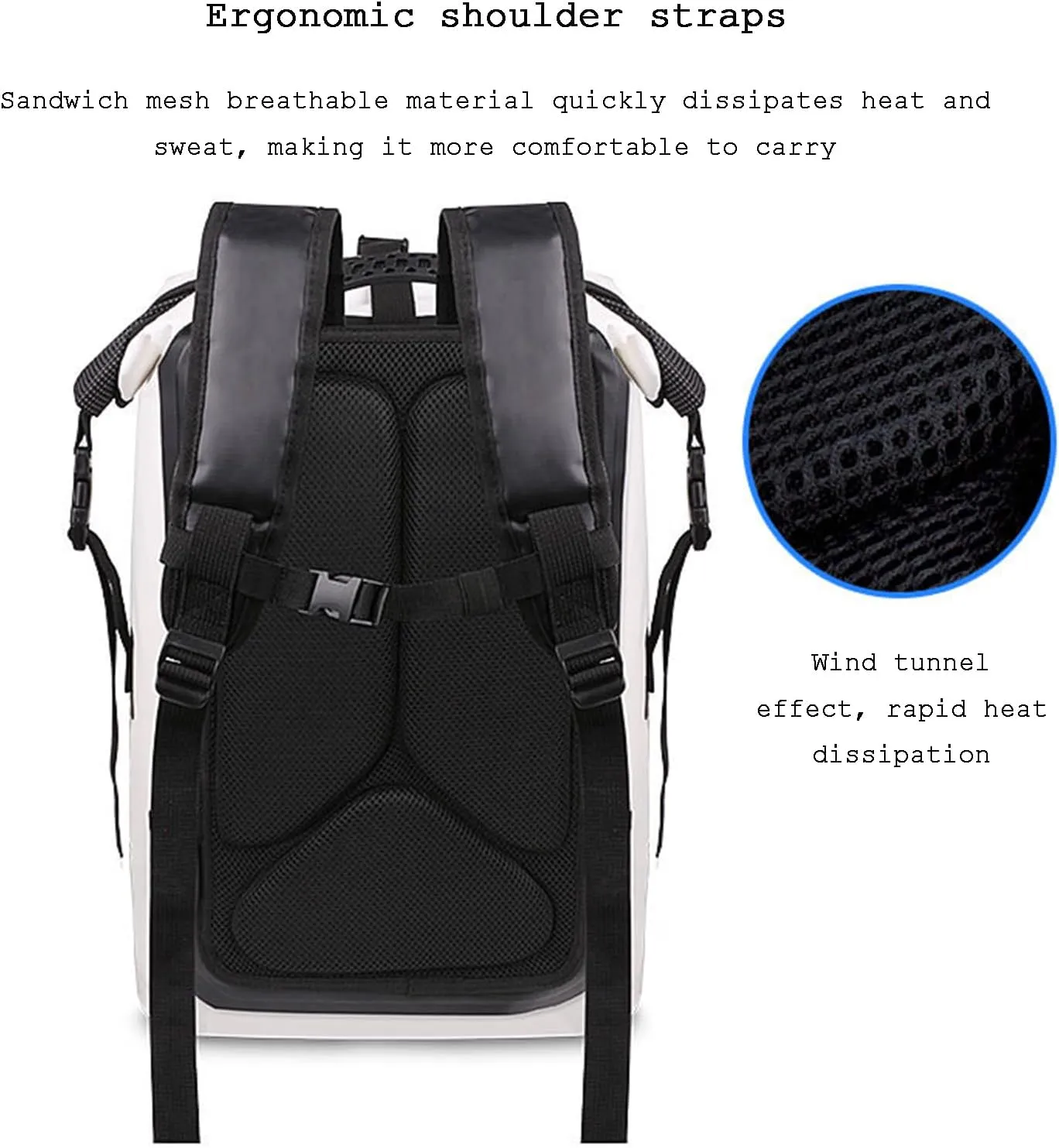 30L Waterproof Backpack Heavy Duty Water Sports Dry Bag Roll Top Waterproof Bag for Kayaking Hiking Swimming Boating Beach,Gray