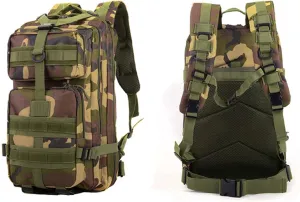 32L Tactical Backpack for Men & Army Assault Waterproof Molle Military Backpack Rucksack Backpack