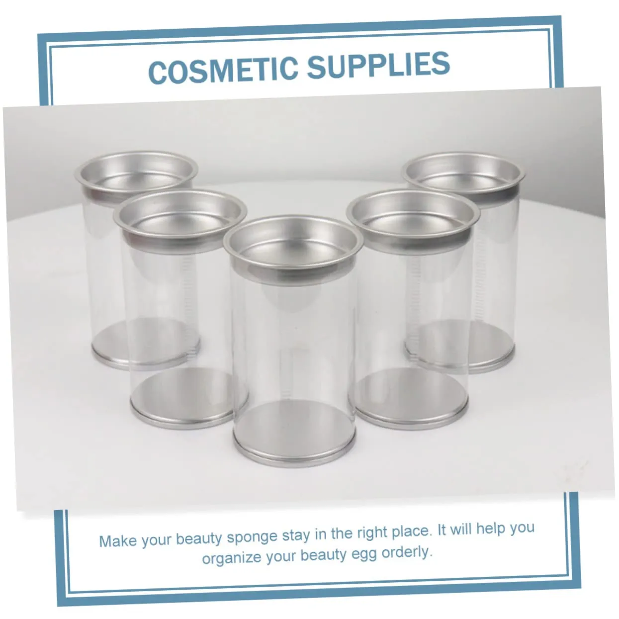 3sets 6pcs Transparent Makeup Sponge Storage Case Portable Beauty Sponge Holder for Drying and Organizing Makeup Supplies Design for Travel and Home Use 6pcs*3