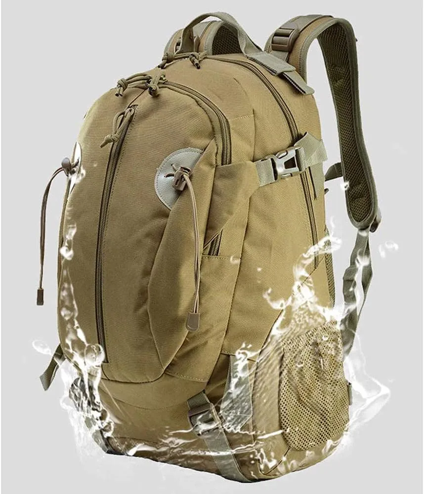40L Camping Backpack Bag Hiking Climbing Rucksack Waterproof Trekking Camouflage Army Backpak Outdoor Daypack-CP