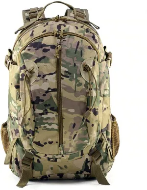 40L Camping Backpack Bag Hiking Climbing Rucksack Waterproof Trekking Camouflage Army Backpak Outdoor Daypack-CP
