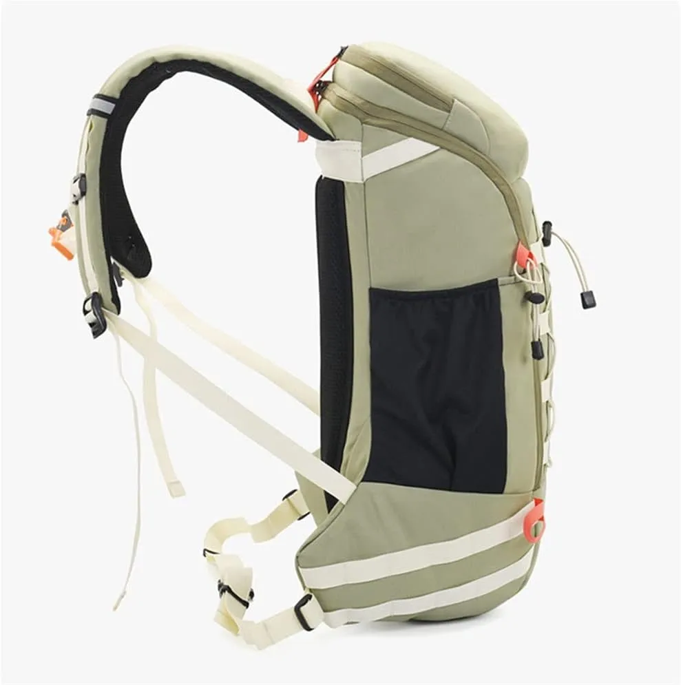 40L Hiking Backpack Travel Backpack Multi Pocket Sports Bag Large Capacity(Argento)