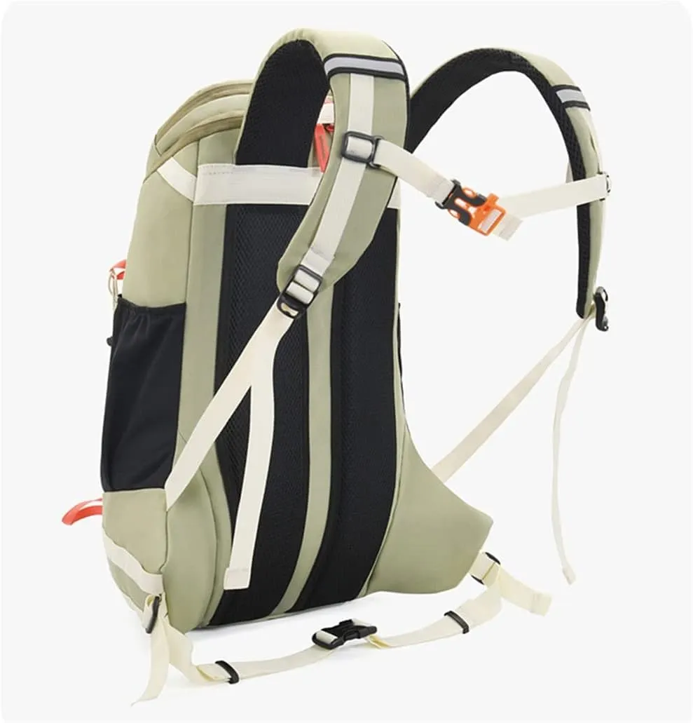 40L Hiking Backpack Travel Backpack Multi Pocket Sports Bag Large Capacity(Argento)
