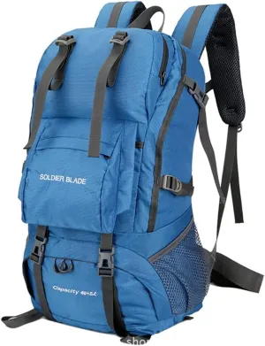 40L Hiking Backpack, Water Resistant Backpacking Camping Backpack for Women Men