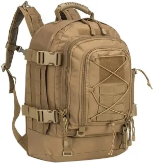 65L Military Tactical Backpack Army Molle Assault Rucksack Men Backpacks Travel Camping Hunting Hiking Bag (camo 3)