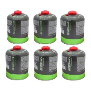 6x Outdoor Revolution Butane Propane Mix 450g Gas Cartridge Canister GAS2130