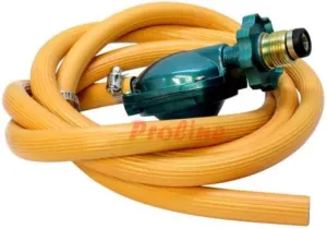 71'' Propane Gas Stove Burner Regulator 71'' Hose 20,000 BTU Propane Regulator