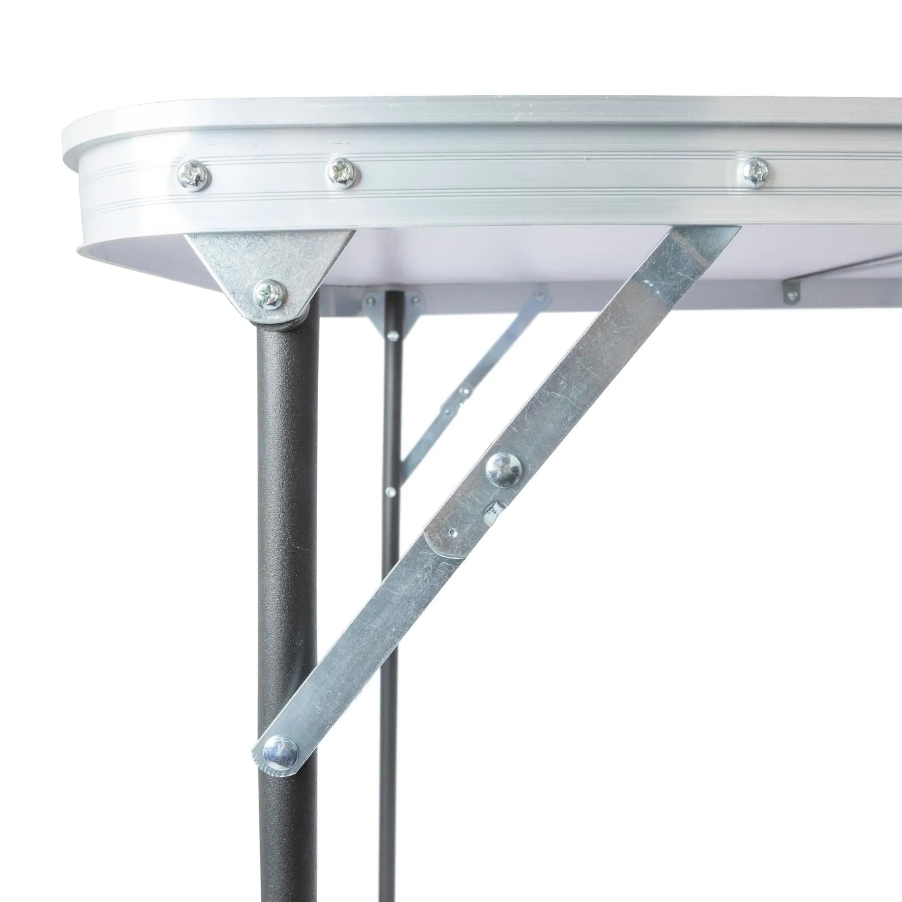 80cm x 60cm Folding Metal Camping Table