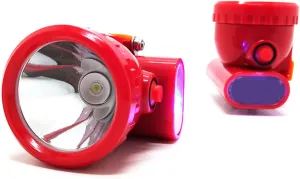 8W Portable Head Mounted Mining Lamp, Waterproof and Explosion-Proof Mining Night Work Camping Headlight, Suitable for Hiking, Picnicking, Cycling