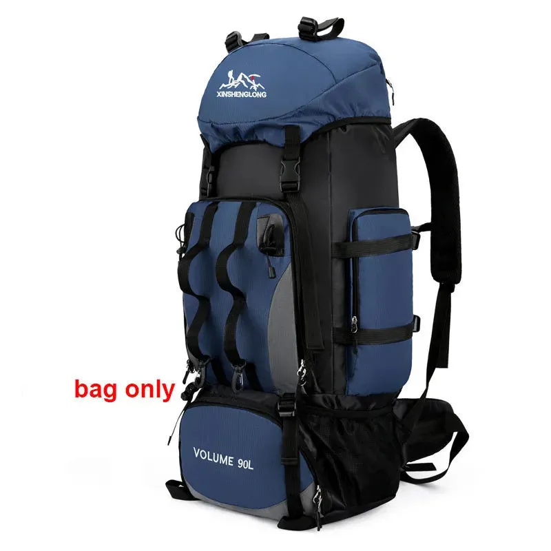 90L Waterproof Hiking Backpack – Large Capacity Camping & Trekking Rucksack for Outdoor Travel, Sports, & Adventure Gear for Men