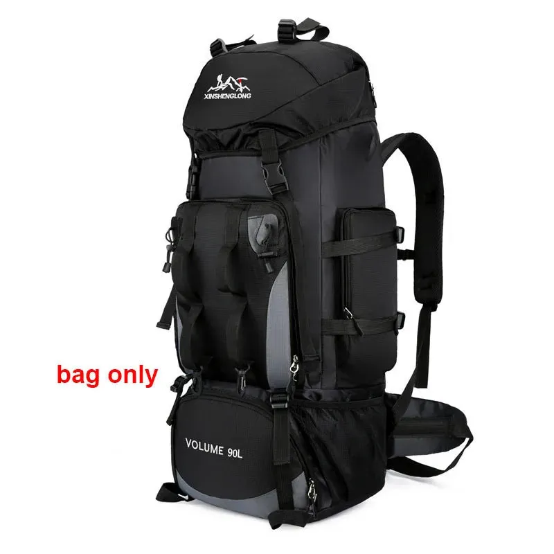 90L Waterproof Hiking Backpack – Large Capacity Camping & Trekking Rucksack for Outdoor Travel, Sports, & Adventure Gear for Men