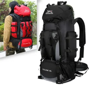 90L Waterproof Hiking Backpack – Large Capacity Camping & Trekking Rucksack for Outdoor Travel, Sports, & Adventure Gear for Men