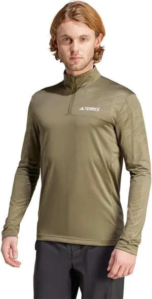 adidas Men's Terrex Multi Half-Zip Long Sleeve T-Shirt