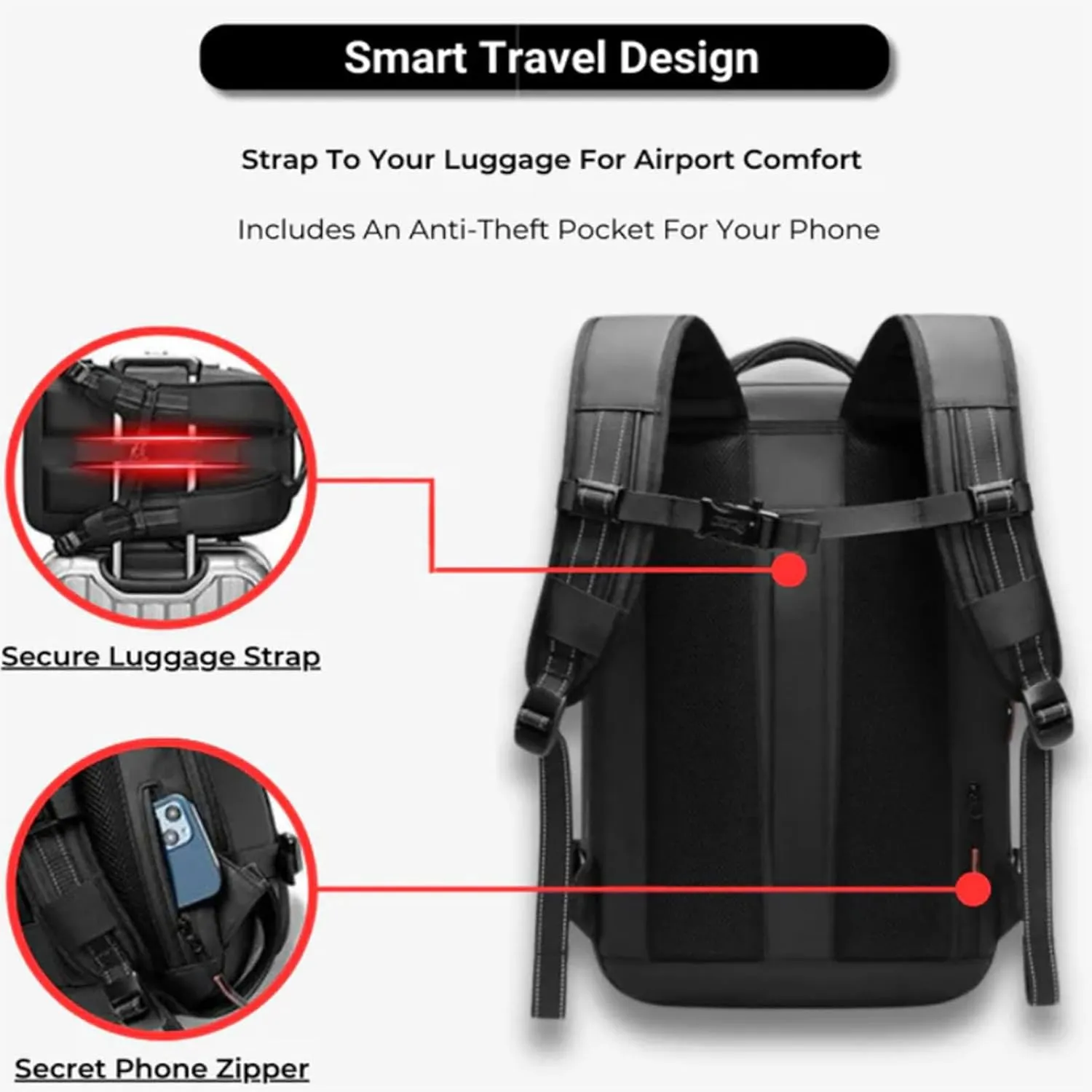 Airmak Vacuum Backpack, Maklot Seal Compression Travel Bag With Pump, Multifunctional Expandable Waterproof Carry on Laggage (Blue With Pump)