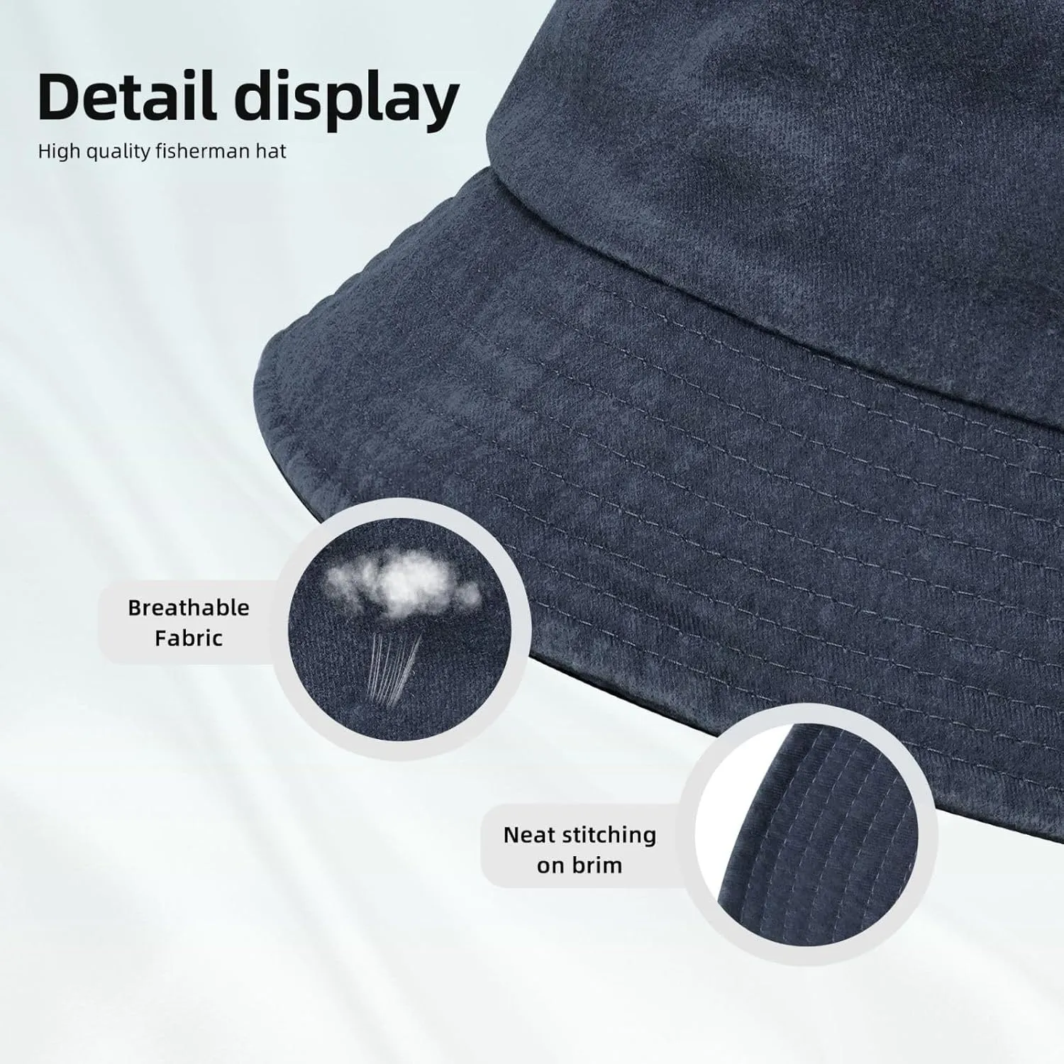 All Trash No Trailer Women's Mens Fisherman Hat Outdoor Cap