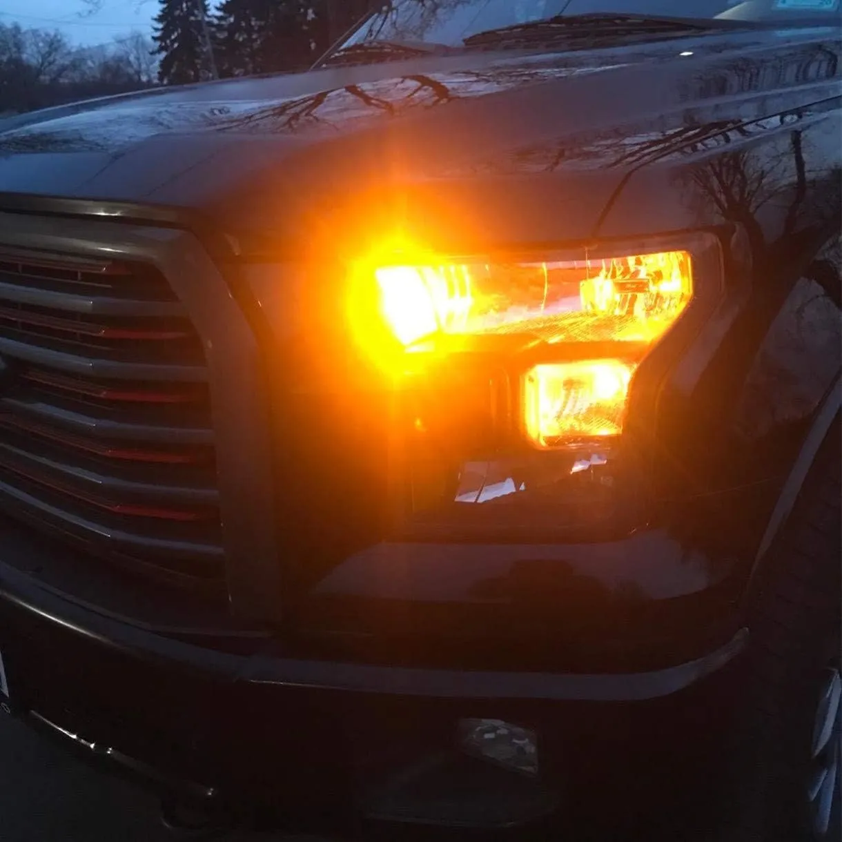 Alla Lighting CAN Bus T25 3156 3157 LED Bulbs Amber Yellow Turn Signal Lights, Plug-n-Play 3457NAK 4157NAK 5702AK 3757AK CANBUS Blinker Lamps Upgrade