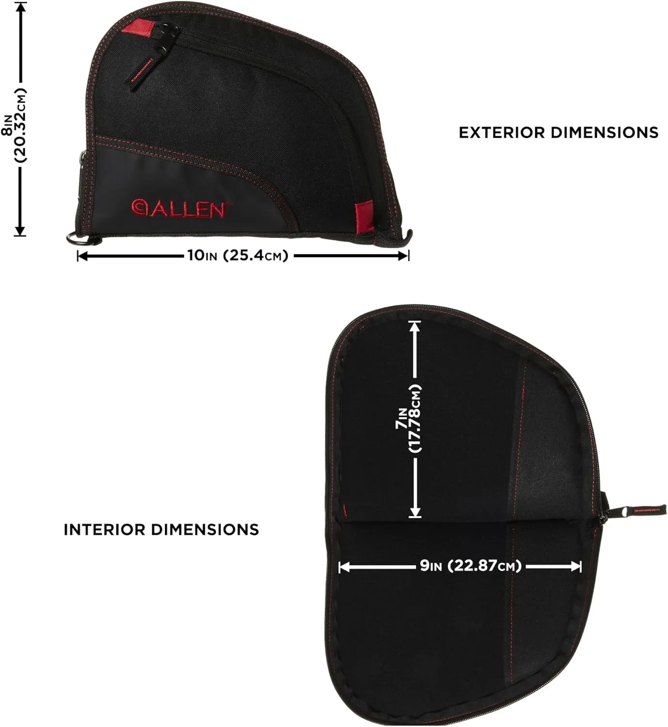 Allen Company Auto-Fit Handgun Case