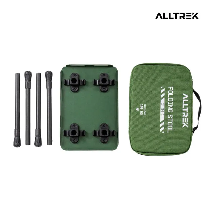 ALLTREK Folding Table Camping Dual Purpose Camping Chair Outdoor
