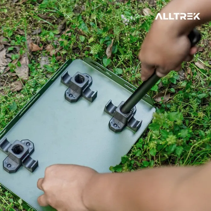 ALLTREK Folding Table Camping Dual Purpose Camping Chair Outdoor