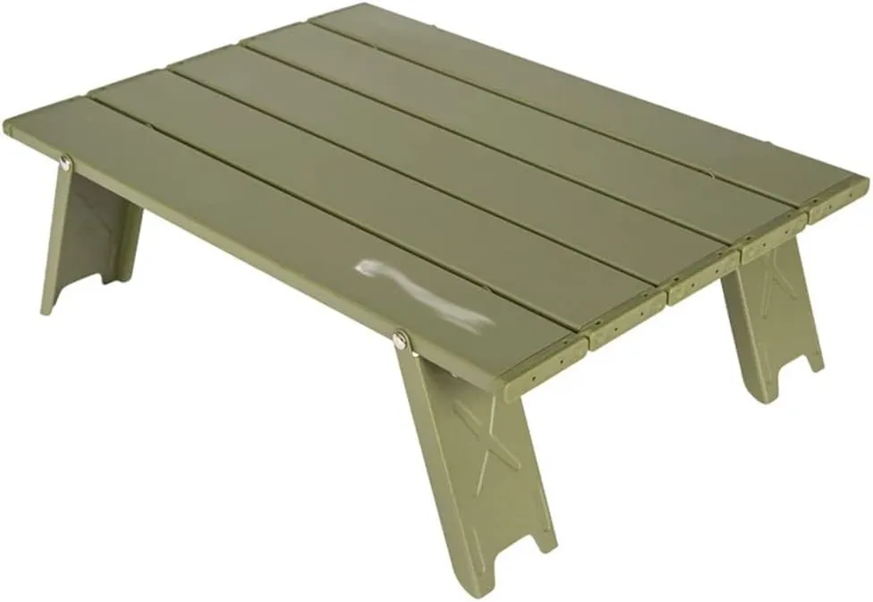 Aluminum Alloy Mini Outdoor Folding Table Furniture Barbecue Camping Tent Household Bed Collapsible Computer Desk