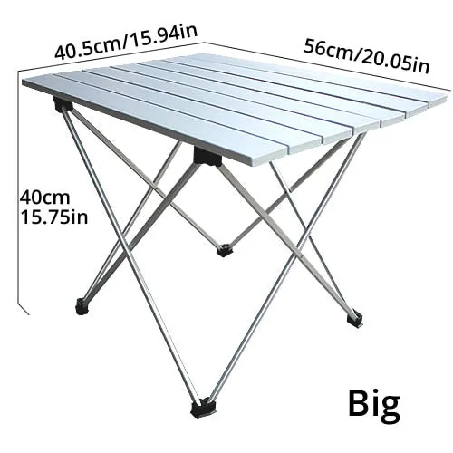 Aluminum Brown Table Durable Chic