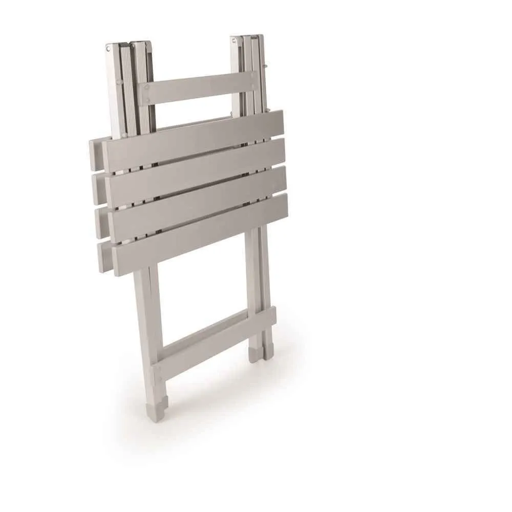 Aluminum Fold-Away Side Table - Large