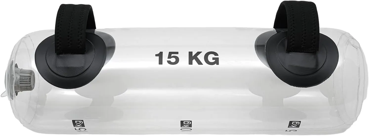 Aqua Bag Fitness 33/44/55LBS Adjustable Water Weight Training Workout Water Bag Portable Stability Fitness Equipment for Home Gym Core and Balance Exercise W/ Inflator
