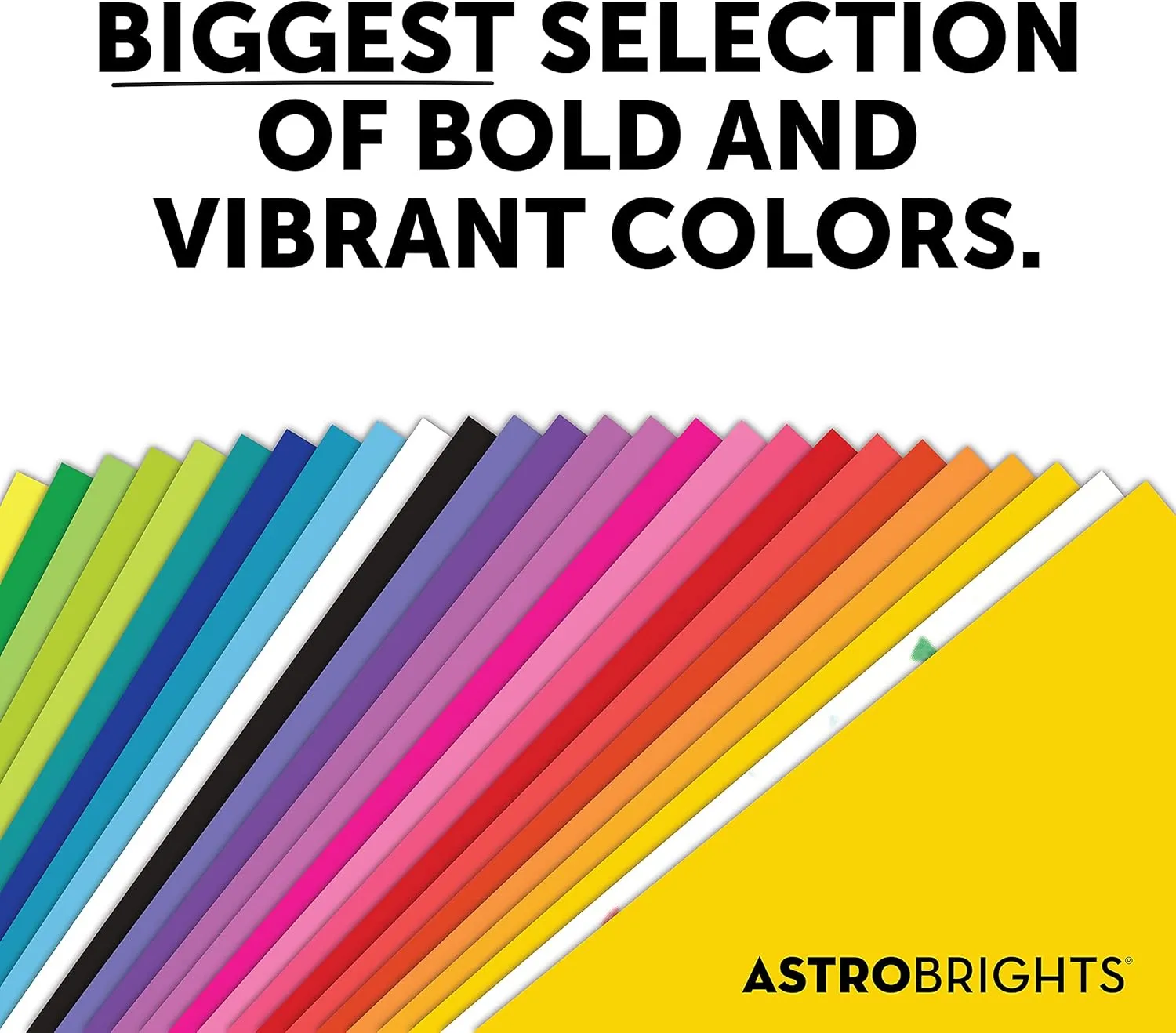 Astrobrights Mega Collection, Colored Paper, Neon Green, 625 Sheets, 24 lb/89 gsm, 8.5" x 11" - MORE SHEETS! (91672)