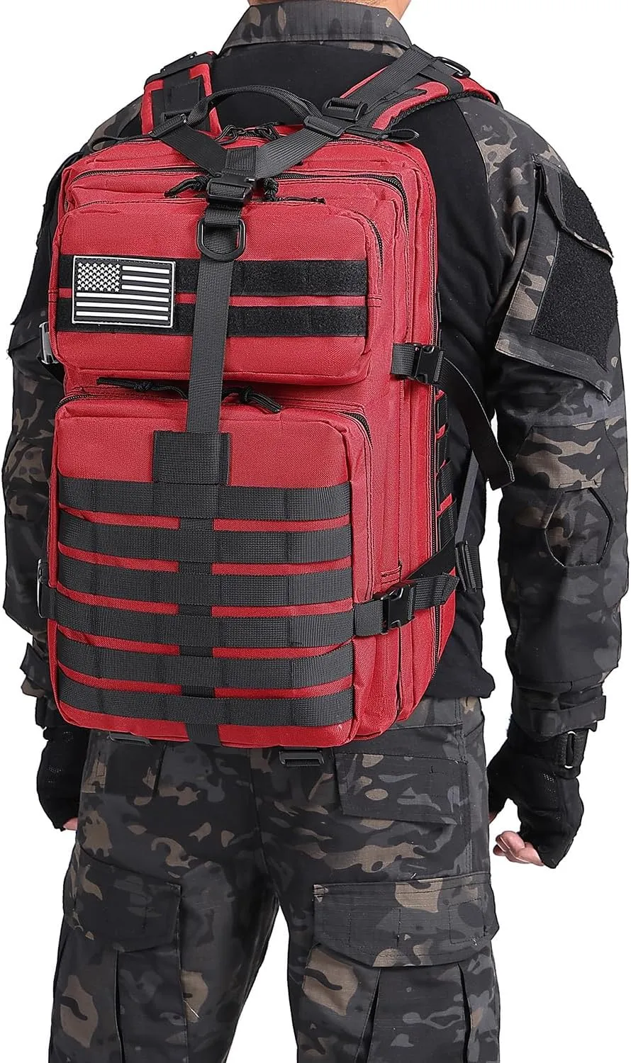 ATBP Tactical Military Rucksack Backpack Molle Hiking Daypack Hunting 45 Liters