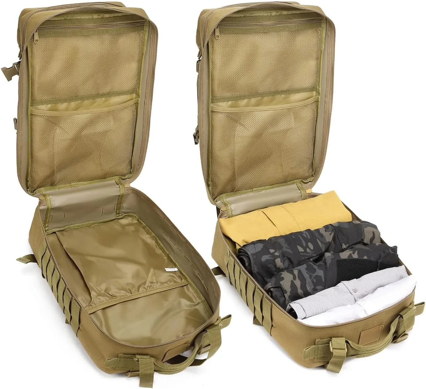ATBP Tactical Military Rucksack Backpack Molle Hiking Daypack Hunting 45 Liters