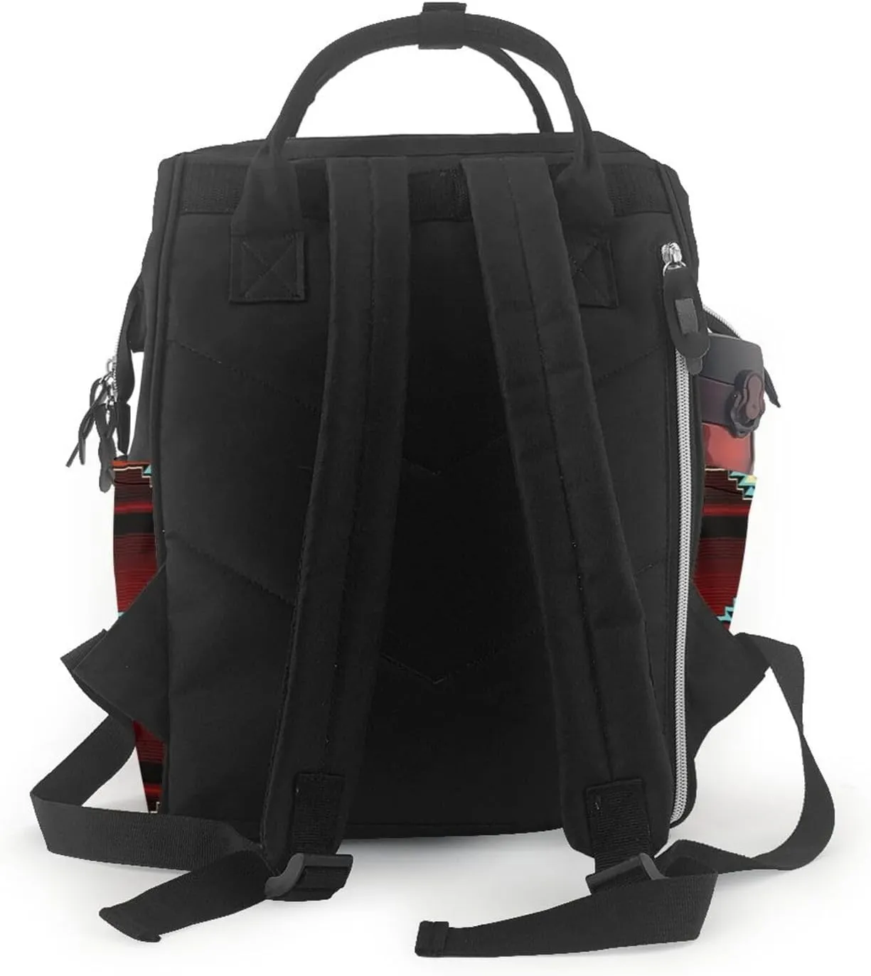 Aztec Tribal Diaper Bag Backpack For Baby Girls, Mom Waterproof Large Nappy Bags For Women