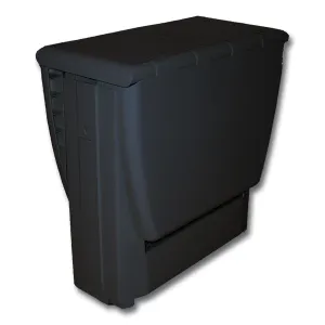 B & R Plastics 150-01BK Magic Folding Table - Black