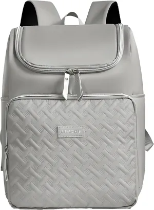 Backpack Cooler with Double Decker - Keeps 24 Cans Cold for Up to 20 Hours- Waterproof & Leak Proof Insulated Cooler Backpack- Stylish Cooler Bookbag for Women Travel Work Beach