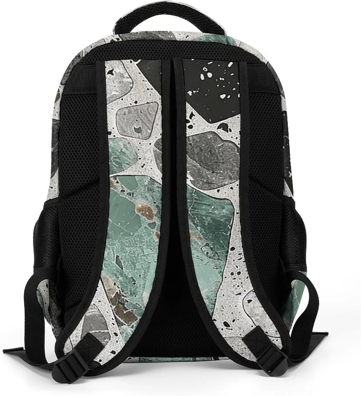 Backpack for Men Women Laptop Backpack Gray And Black Casual Daypack Laptop Bag for Travel