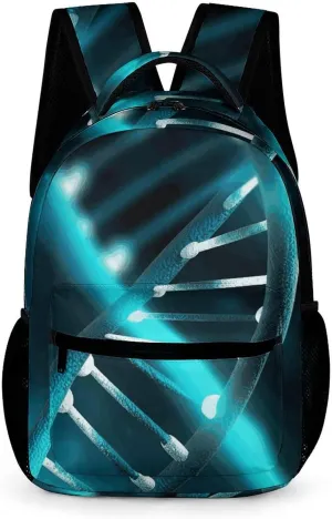 Backpack for Women Laptop Bag Science Gene Strand Travel Backpack Casual Daypack Carry on Backpack
