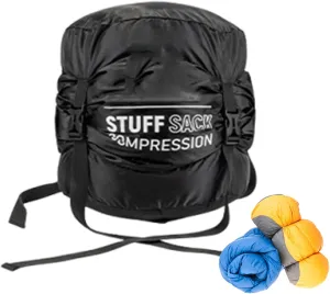 Backpacking Compression Bag, Quick-Dry Stuff Sacks for Backpacking, Lightweight Breathable Reusable Outdoor Gear for Hiking Supplies Camping Travel
