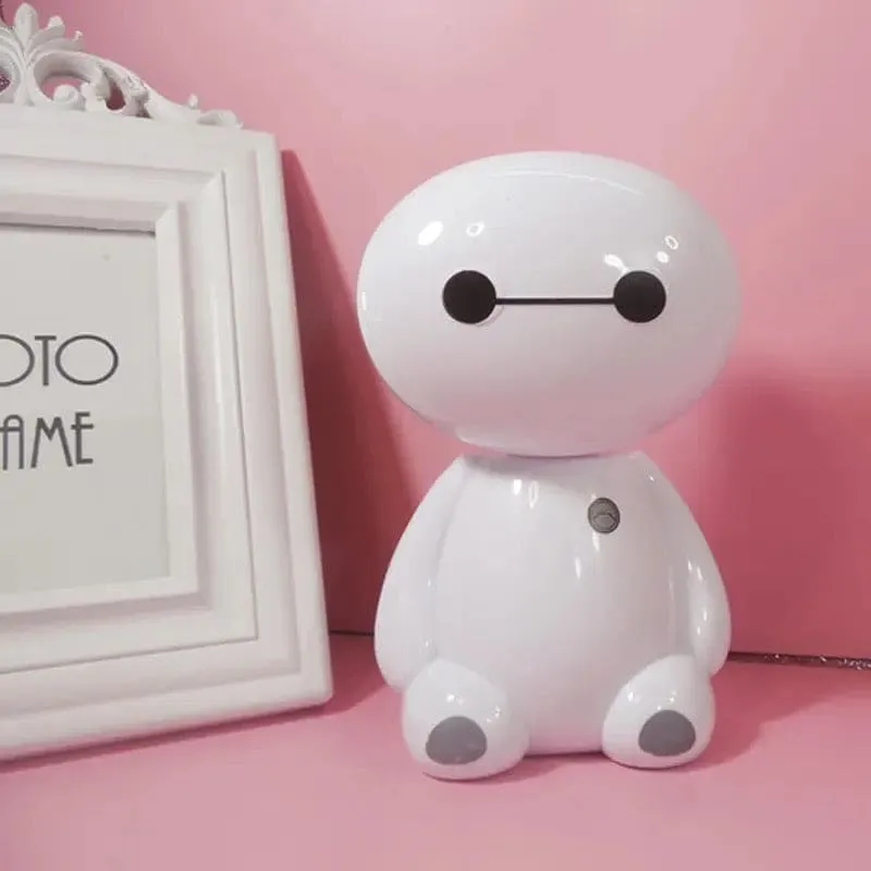 Baymax Desk Lamp, Desktop Study Light Table Lamp, Rechargeable Learning Table Lamp, Children Creative Folding Night Light, Eye Protection Saving Energy Desk Lamp, Cute Cartoon Desk Lamp, Multifunctional Emergency Light