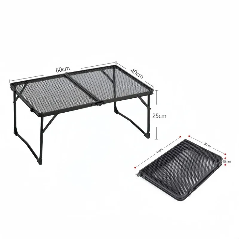 BBQ Mesh Lightweight Portable – Camping Picnic Table Table Powerful Heavy reduction Folding &