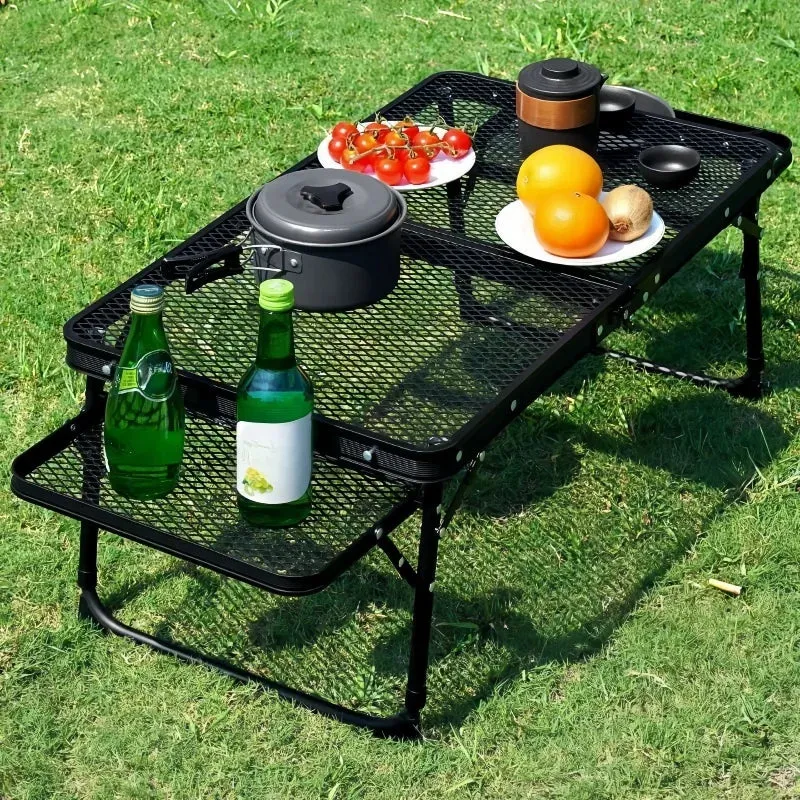 BBQ Mesh Lightweight Portable – Camping Picnic Table Table Powerful Heavy reduction Folding &