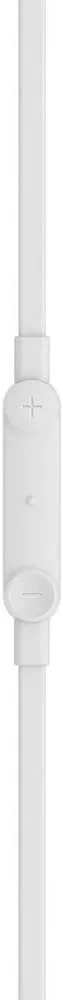 Belkin SoundForm Headphones - Wired In-Ear Earphones With Microphone- iPhone Headphones - Apple Headphones - Apple Wired Earbuds For iPhone, iPads & All Products With Lightning Connector (White)