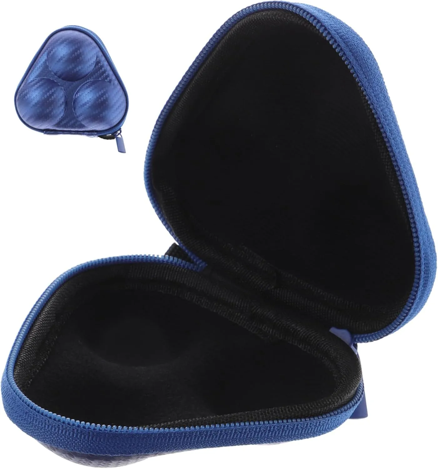 BESPORTBLE Table Tennis Ball Case Compact Storage Bag for Balls Rackets Eva Polyester Protective