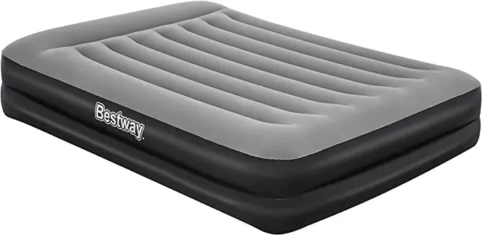 Bestway Unbelievable deal Secure x Airbed Two for with 1.52m x Inflatable Bed Electric Pump â Durable 2.03m Queen - Built-In