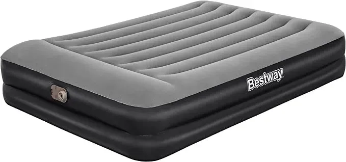 Bestway Unbelievable deal Secure x Airbed Two for with 1.52m x Inflatable Bed Electric Pump â Durable 2.03m Queen - Built-In