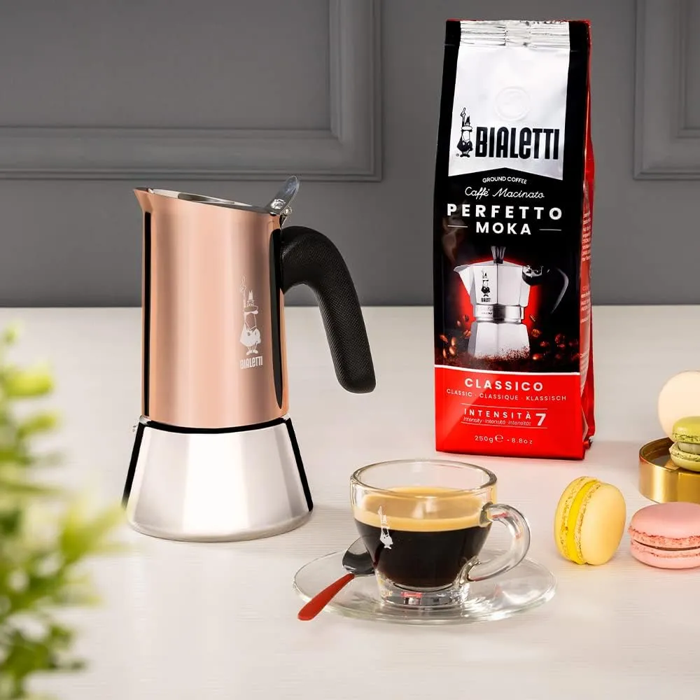Bialetti Venus Espresso Maker Bundle with Smart Coffee Jar