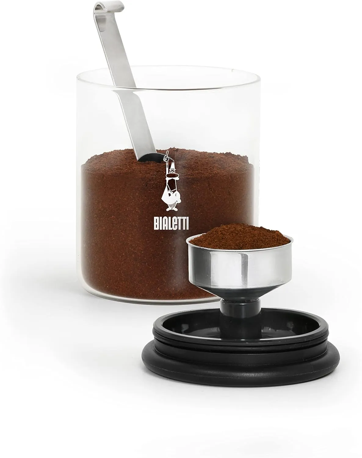 Bialetti Venus Espresso Maker Bundle with Smart Coffee Jar