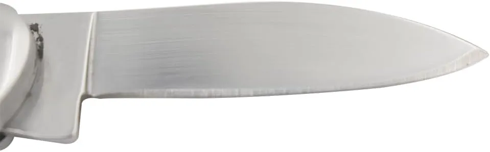 Blade Manual Folding Split Joint Outdoor Hunting EDC Camping Canoe Knife (White Deer)